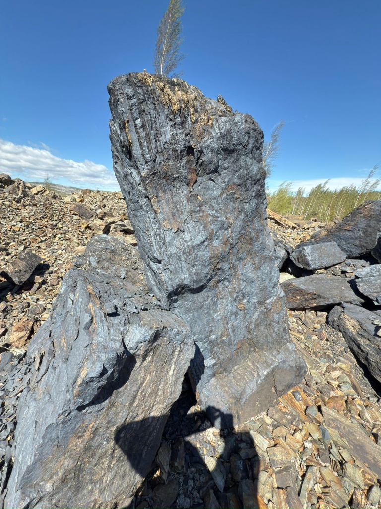 купить синие ландшафтные валуны