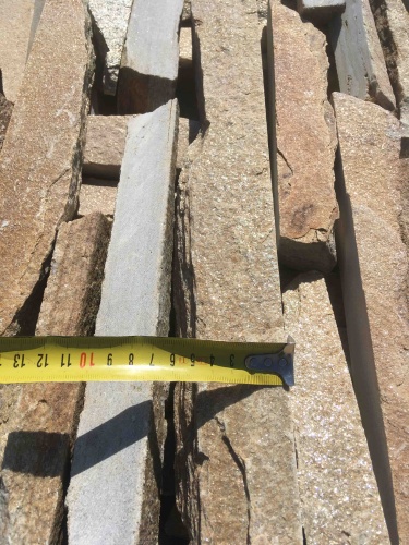 Горбушка златолит золотистый для облицовки купить в Ялуторовске