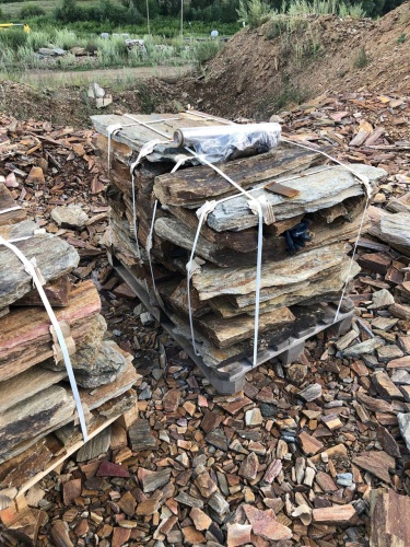 Плитняк кора дерева 50-100мм для пошаговых дорожек купить в Ялуторовске