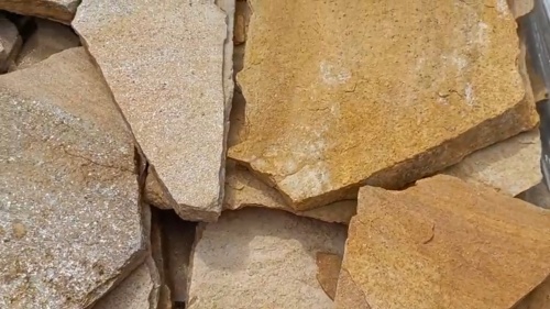 Плитняк златолит жёлтый для фасада 1,5-3 см купить в Ялуторовске