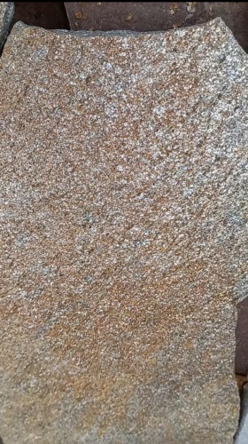 Плитняк златолит серебристый для цоколя, отмостки купить в Ялуторовске