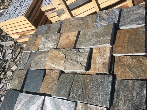 Плитка пилёная златолит Уральский для фасада купить в Ялуторовске