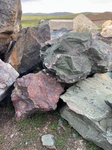 Камни для ландшафтного дизайна зелёные 10-60 килограмм купить в Ялуторовске