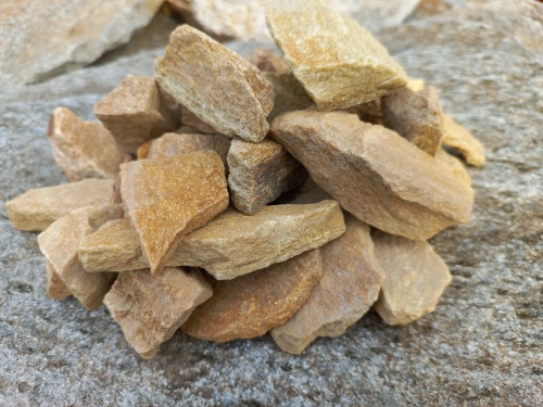 Златолит жёлтый декоративная каменная крошка купить в Ялуторовске