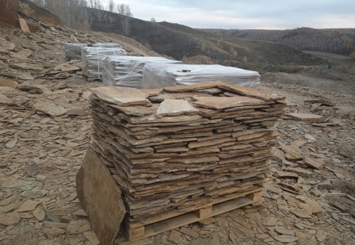 Плитняк кора дерева для цоколя, отмостки купить в Ялуторовске