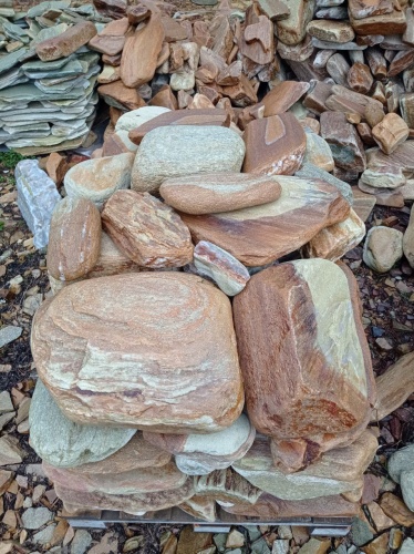 Златолит жёлтый, жёлто-зелёный глыбки и валуны для ланшафтного дизайна купить в Ялуторовске